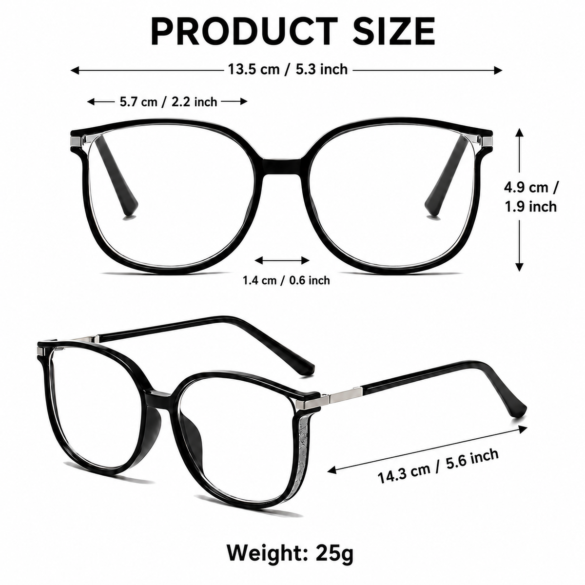 ¡Maravilla tecnológica alemana! Gafas progresivas ultracómodas (+1.0~+7.0)