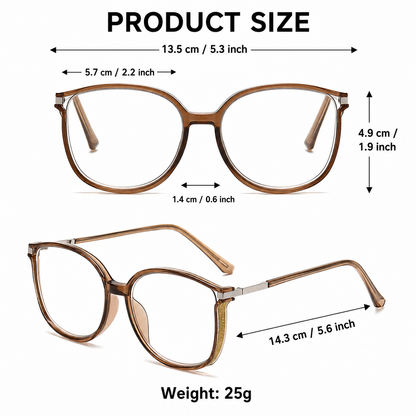 ¡Maravilla tecnológica alemana! Gafas progresivas ultracómodas (+1.0~+7.0)
