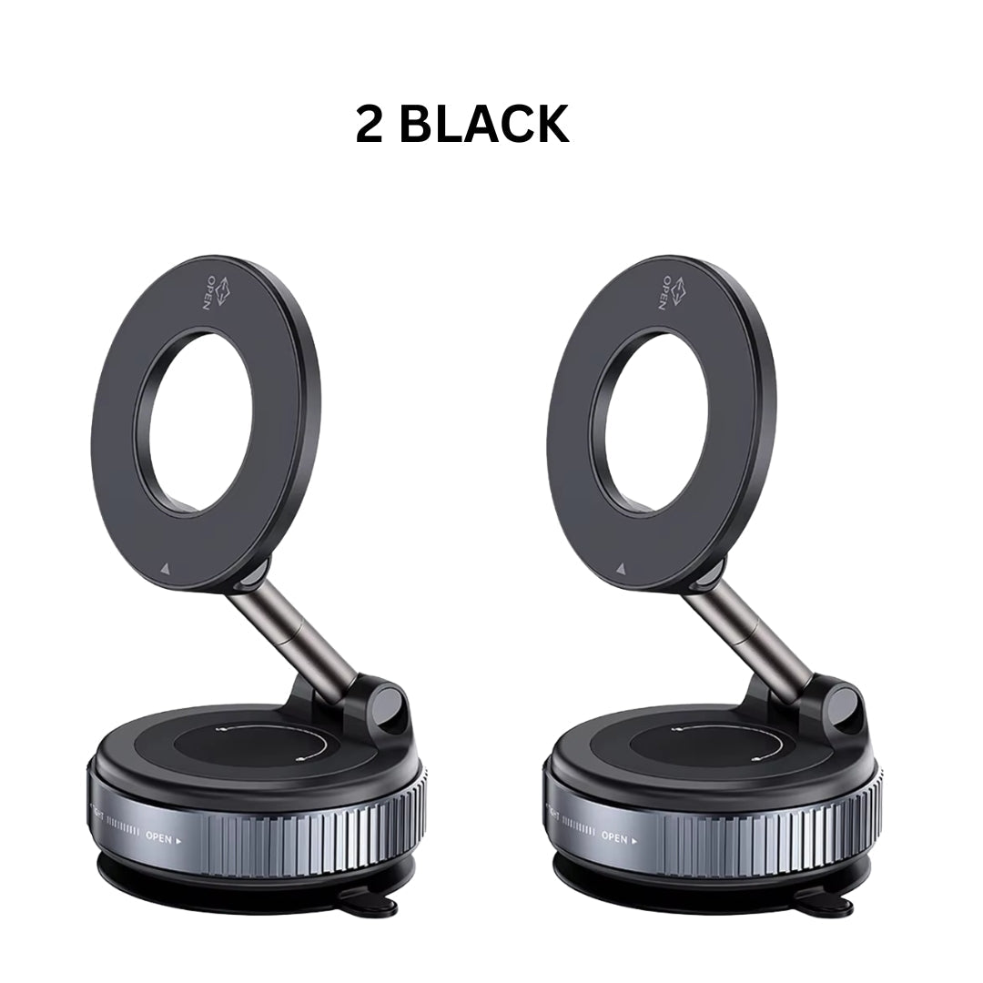 Upgraded 360° Nano Gel Vacuum Magnetic Phone Holder for Car