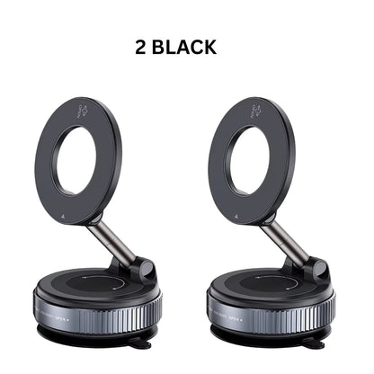 Upgraded 360° Nano Gel Vacuum Magnetic Phone Holder for Car
