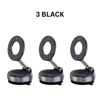 Upgraded 360° Nano Gel Vacuum Magnetic Phone Holder for Car