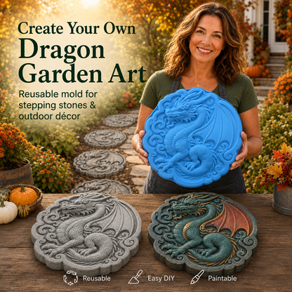 💥 Last-Day Sale - Garden Art Stepping Stone Mold💥