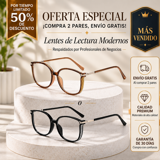 German technological marvel! Ultra‑comfortable progressive glasses (+1.0~+4.0)