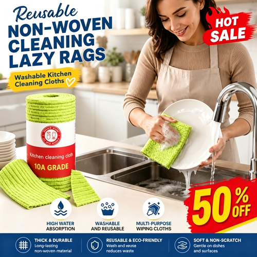 🚨 BUY 1 GET 1 FREE 🚨 First 50 Customers Only! ⏰ Premium Bamboo Fiber Microfiber Cloths – Tear-Off Design & Antibacterial Protection