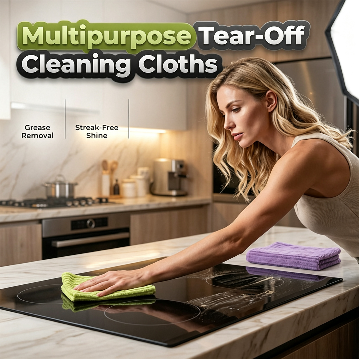 🚨 BUY 1 GET 1 FREE 🚨 First 50 Customers Only! ⏰ Premium Bamboo Fiber Microfiber Cloths – Tear-Off Design & Antibacterial Protection